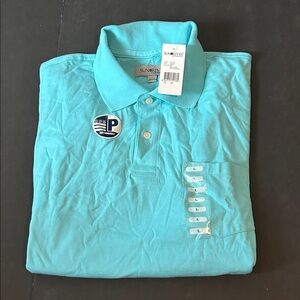 Sun River Men's Light Blue Polo Shirt